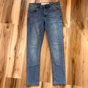 Barbell Apparel Jeans Men 32x31 Slim Athletic Fit Denim Workout Stretch Med Wash